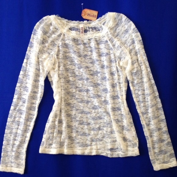 Ivory Lace top - Picture 6 of 6